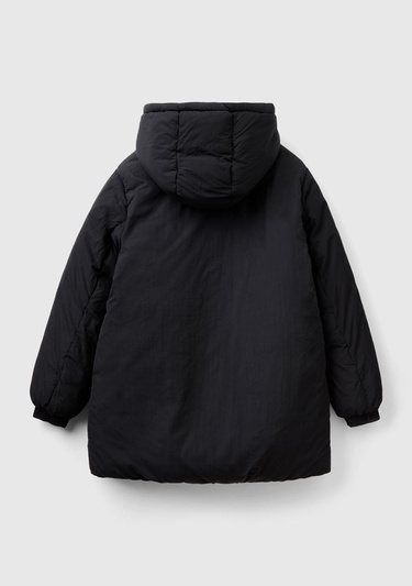  Kadın Siyah Uzun Mont