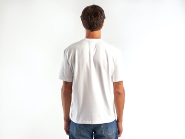  Unisex Beyaz %100 Koton T-Shirt