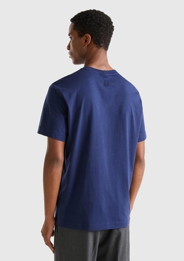  Unisex Lacivert Mix %100 Koton Disney Baskılı T-Shirt