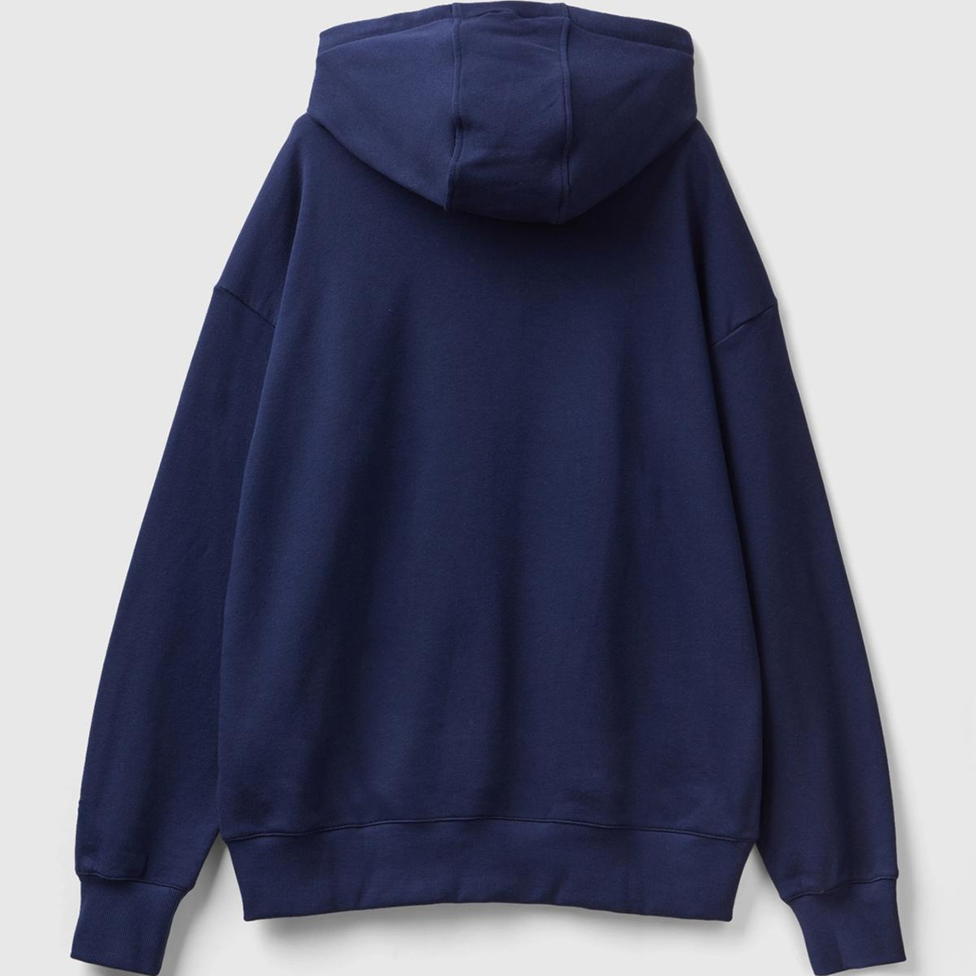 Unisex Lacivert Disney Desenli Kapşonlu Sweatshirt