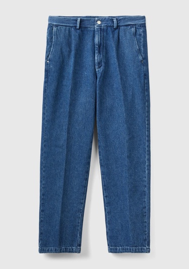  Erkek Denim Chino Regular Fit Denim Pantolon