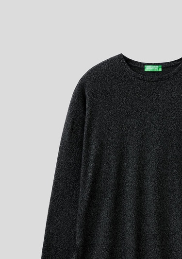  Kadın Siyah Uzun Kollu Viskoz T-Shirt