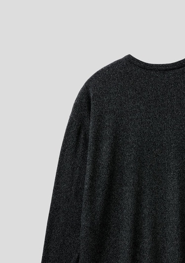  Kadın Siyah Uzun Kollu Viskoz T-Shirt