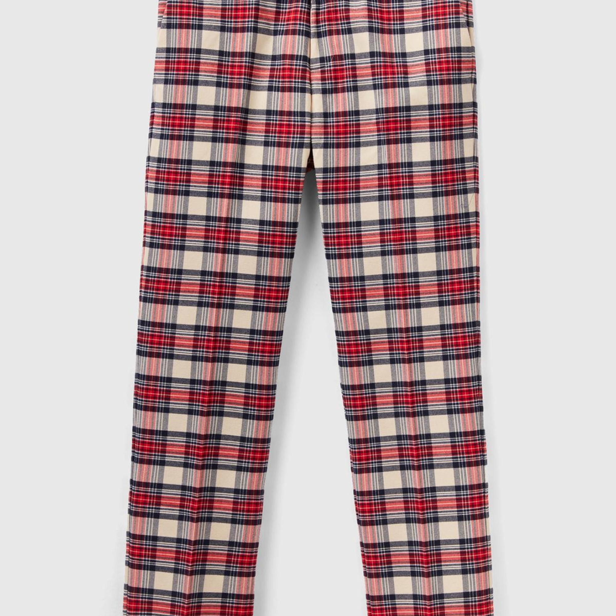 Erkek Taba Mix Viskoz Karışımlı Regular Fit Pantolon