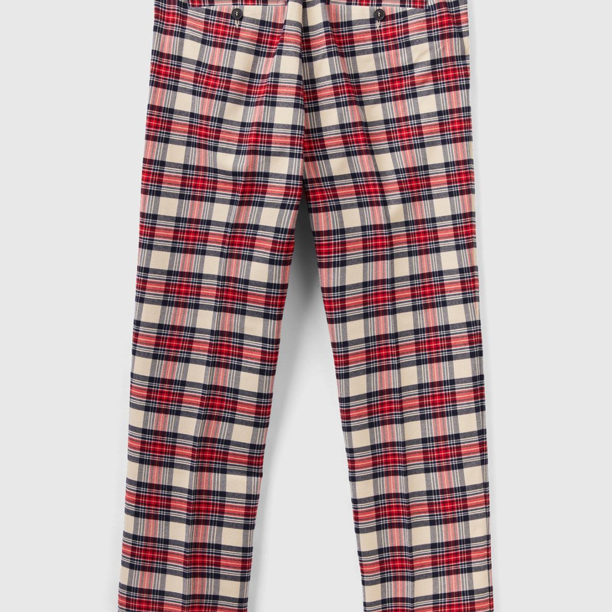 Erkek Taba Mix Viskoz Karışımlı Regular Fit Pantolon