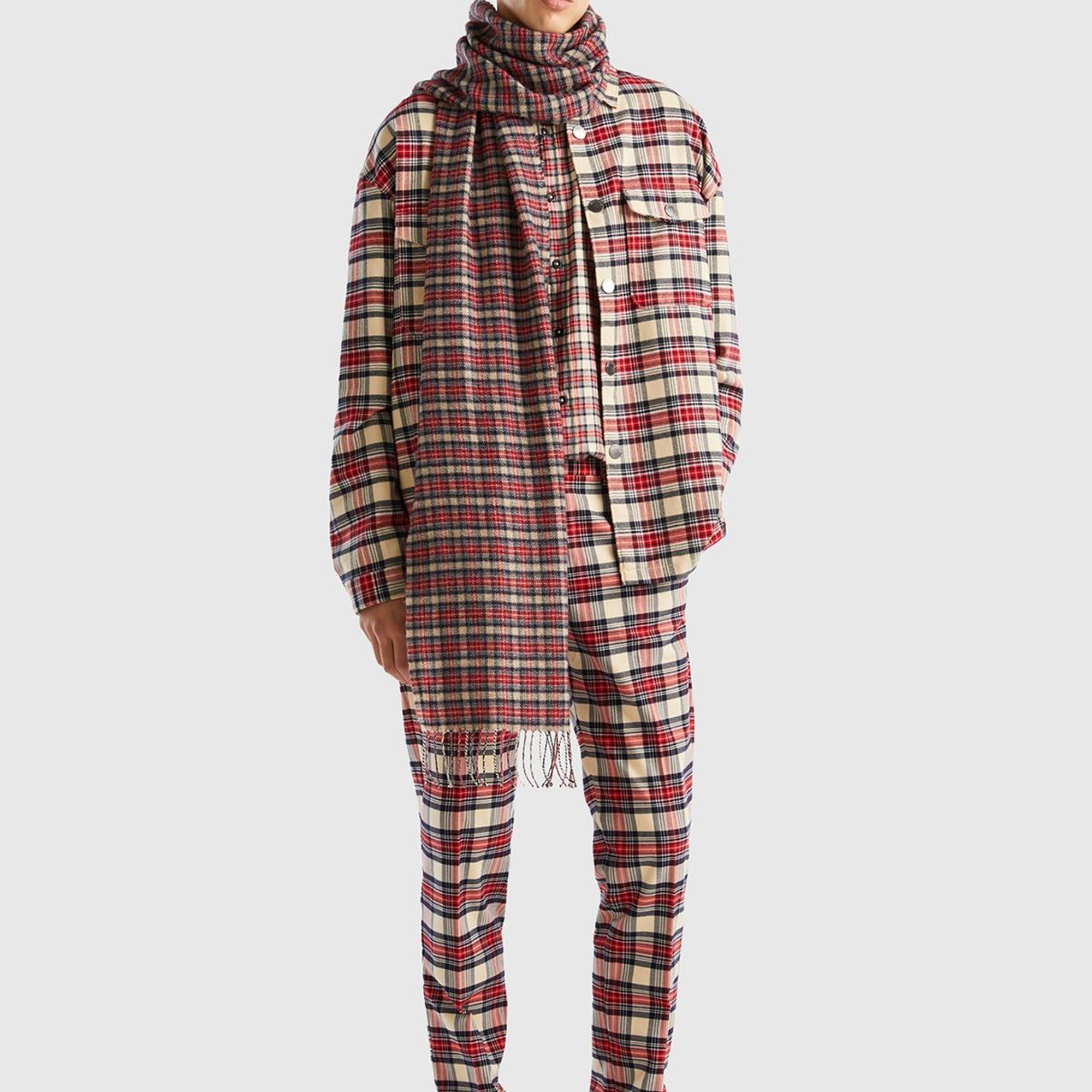 Erkek Taba Mix Viskoz Karışımlı Regular Fit Pantolon