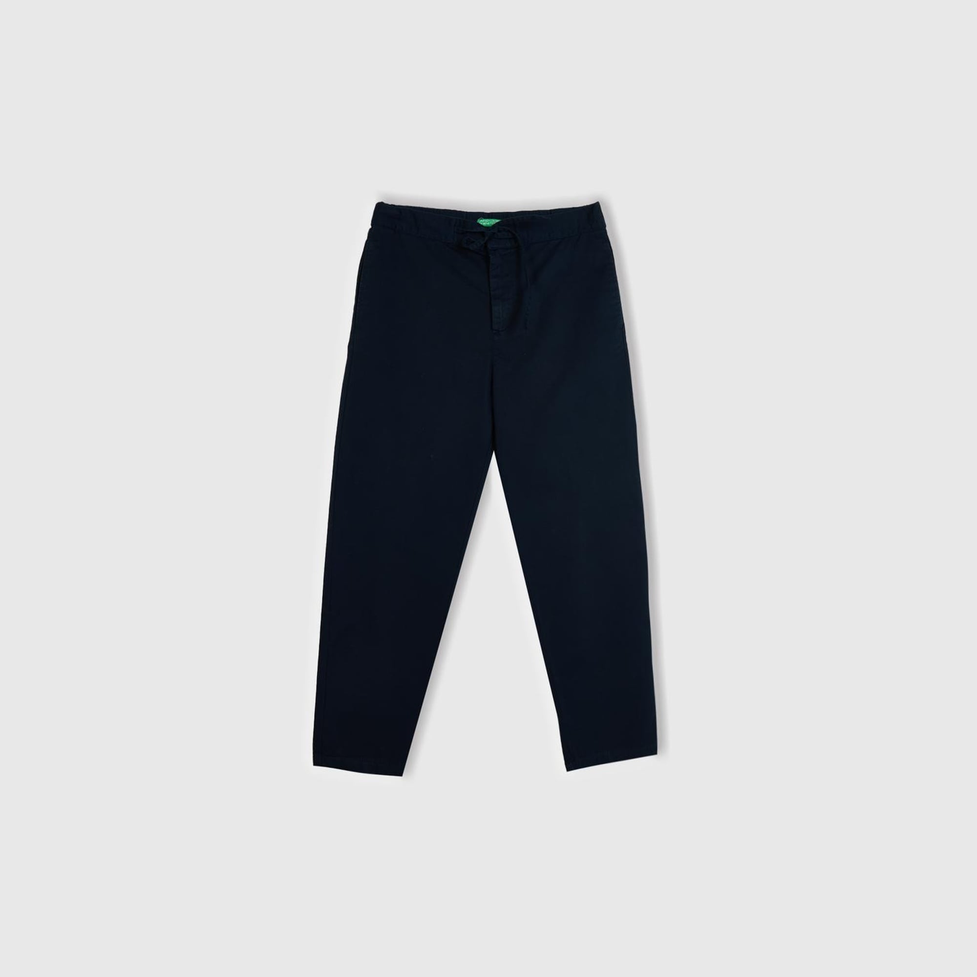 Erkek Lacivert Beli İpli Chino Pantolon