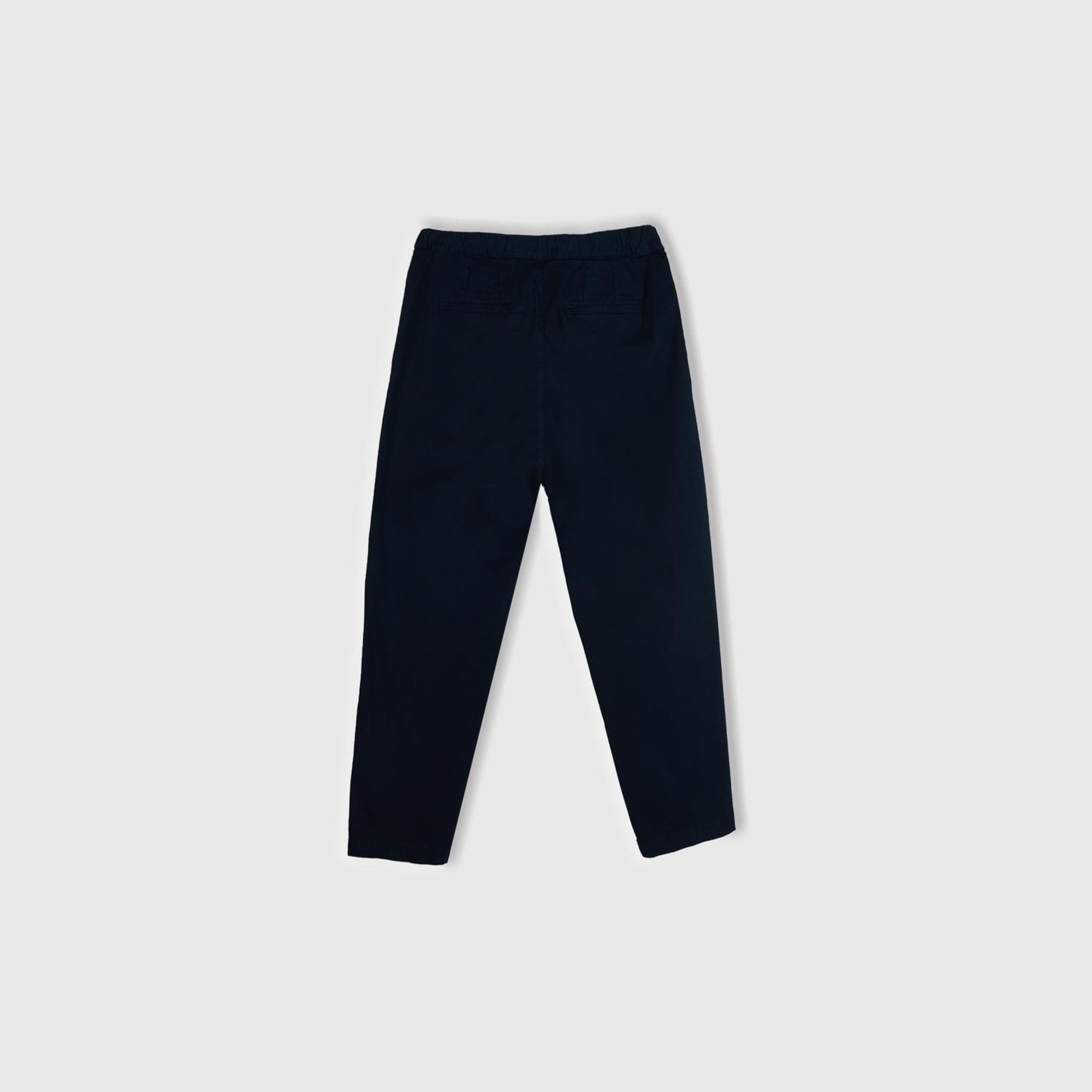 Erkek Lacivert Beli İpli Chino Pantolon