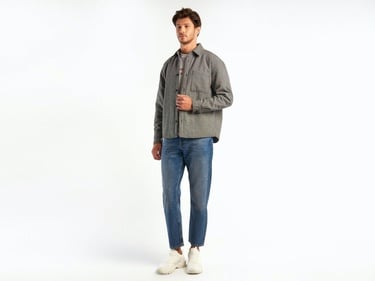  Erkek Taba Mix Ekoseli Gömlek