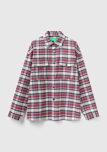  Erkek Taba Mix Ekoseli Gömlek