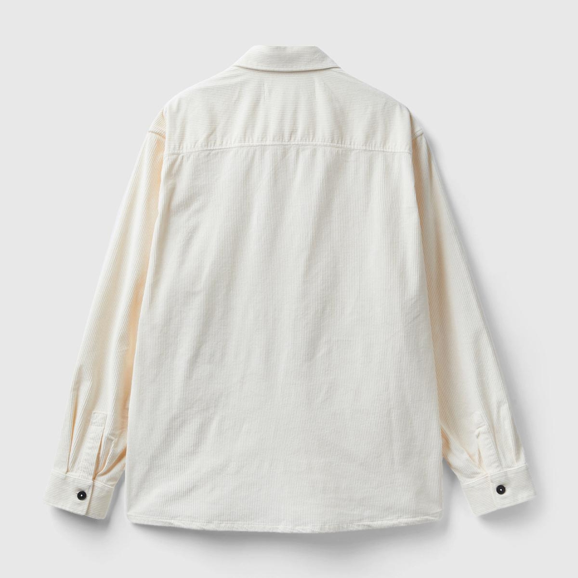 Erkek Beyaz Kadife Gömlek