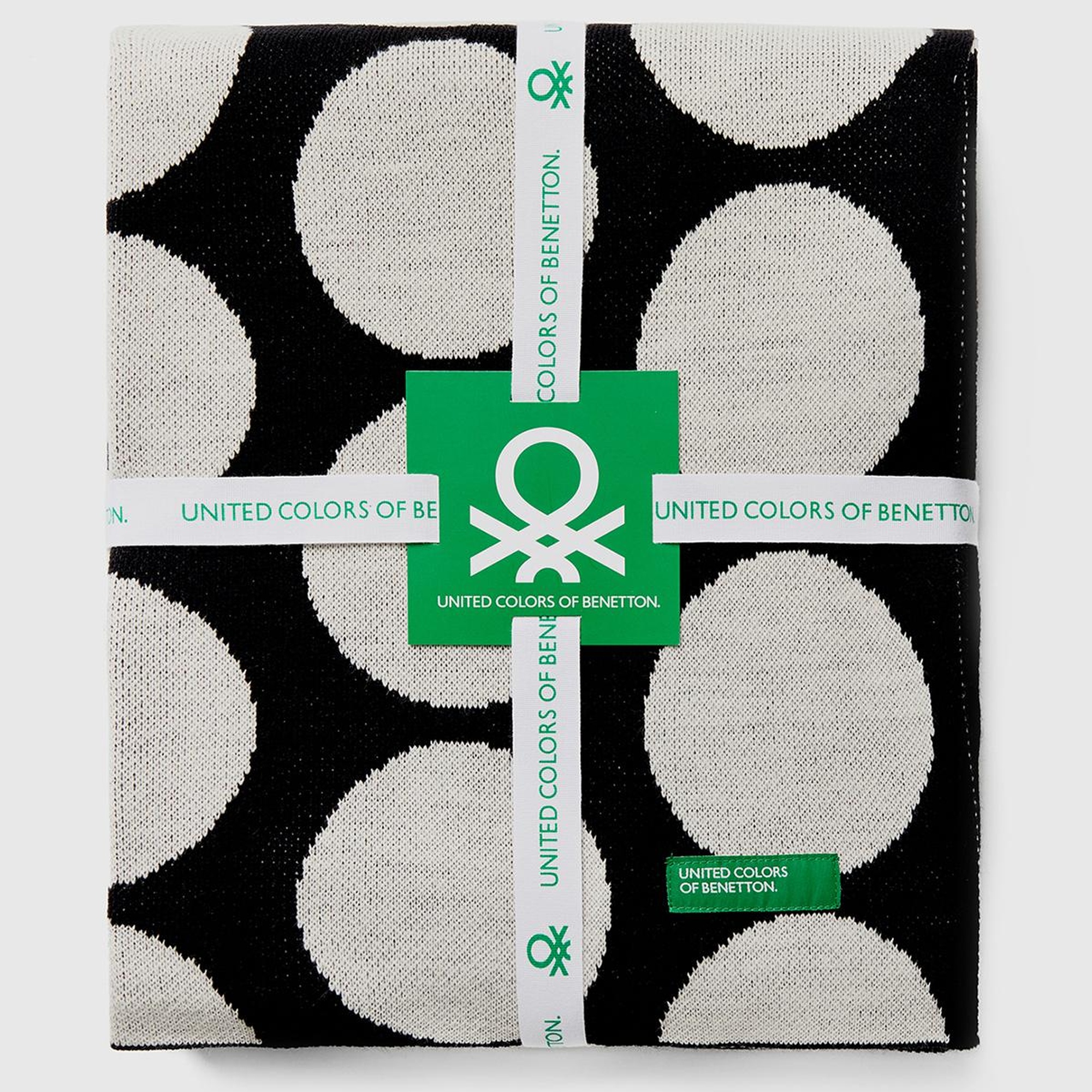 Unisex Siyah Dama Desenli Battaniye 140x190