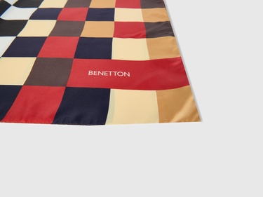  Kadın Renkli Meyve Desenli Fular