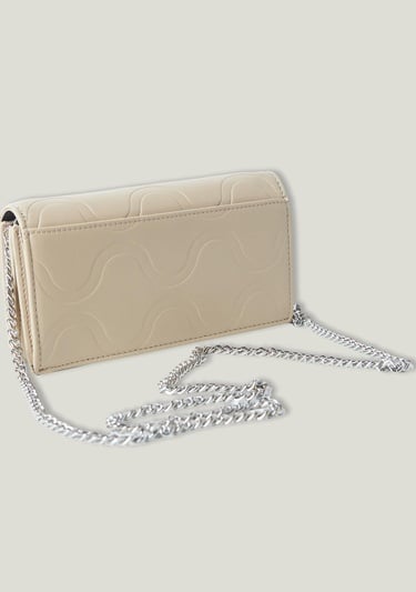  Kadın Sütlü Kahve Suni Deri Dikdörtgen Çanta