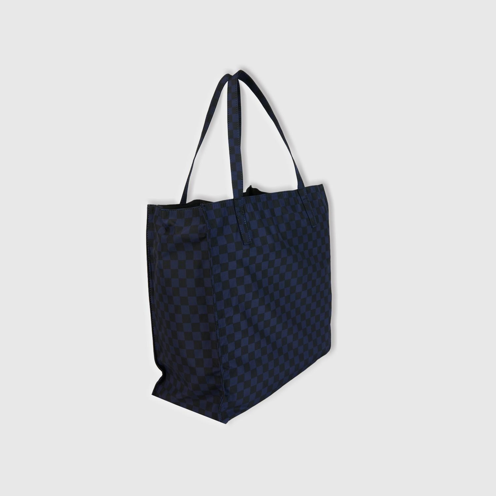 Kadın Lacivert Mix Desenli Recycle Alışveriş Çantası