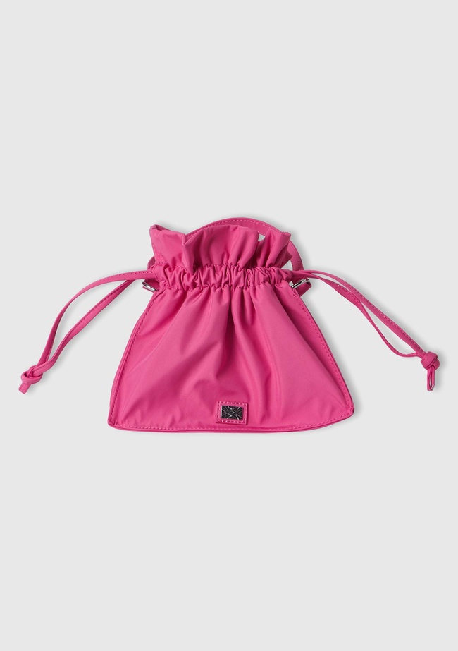  Kadın Gül Kurusu Ağzı Büzgülü Çanta