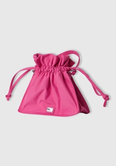  Kadın Gül Kurusu Ağzı Büzgülü Çanta