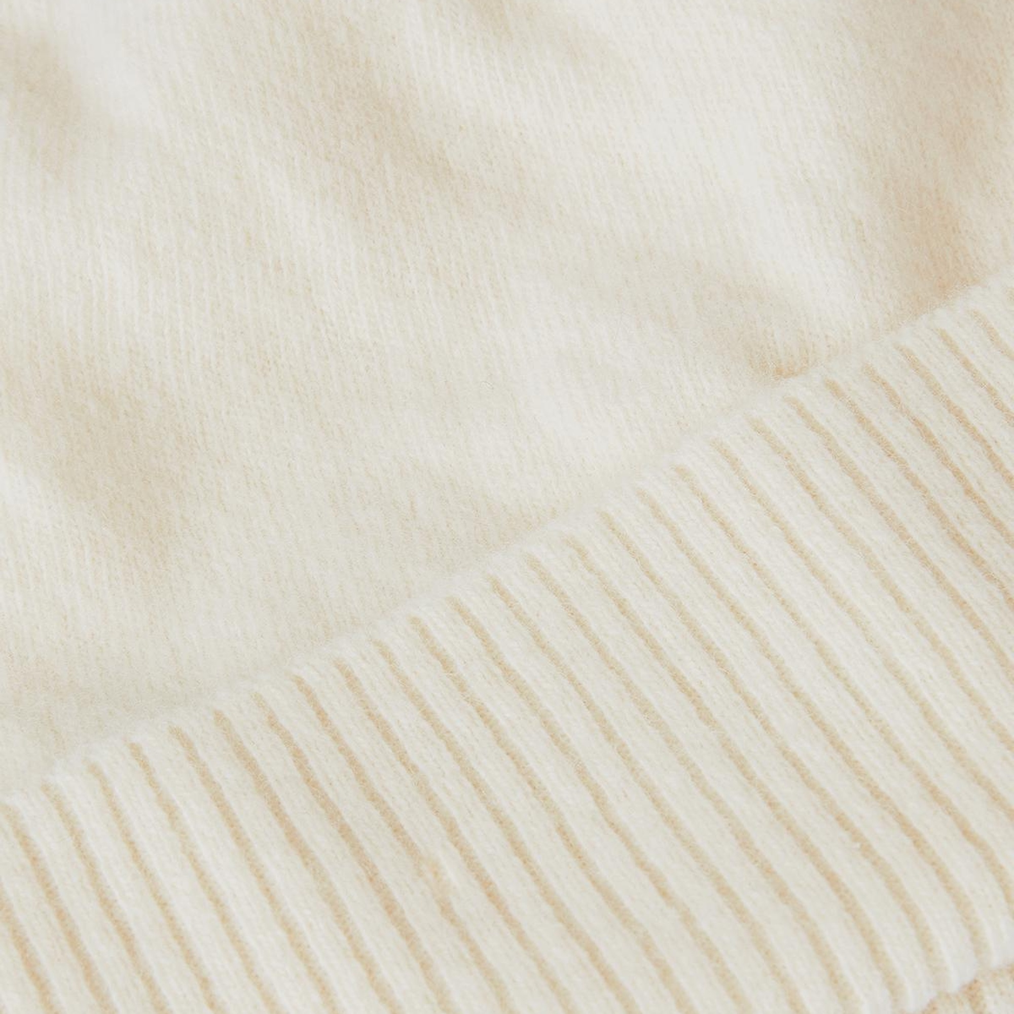 Kadın Krem %100 Merino Bere