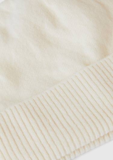  Kadın Krem %100 Merino Bere