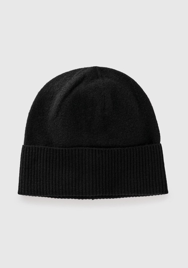  Kadın Siyah %100 Merino Bere