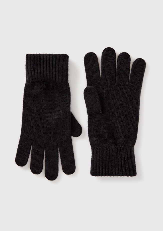  Erkek Siyah Yün Eldiven