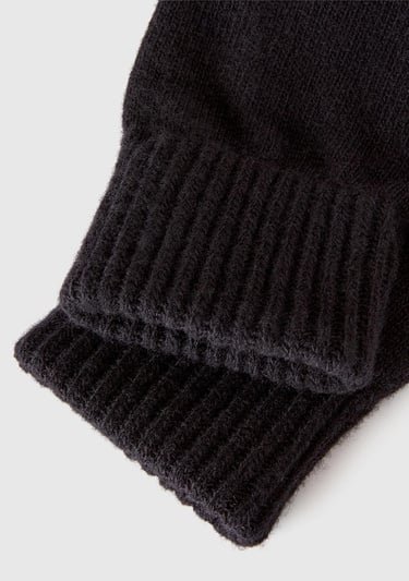  Erkek Siyah Yün Eldiven