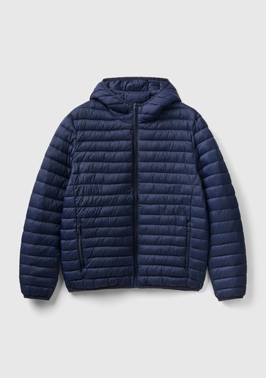  Erkek Lacivert Pufa Mont