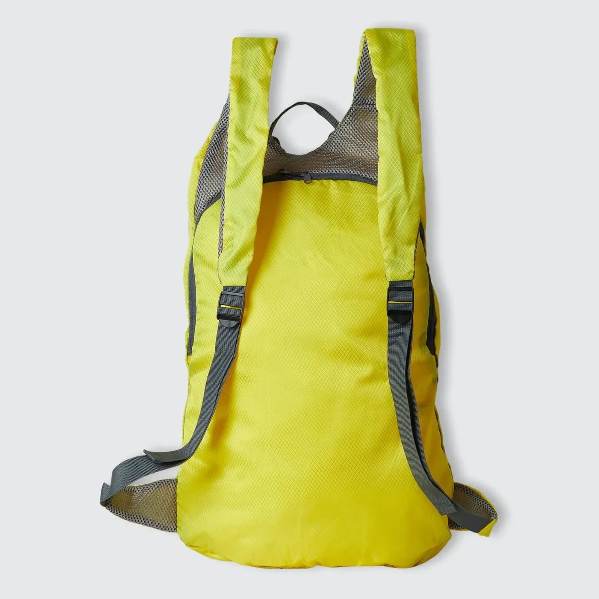 Unisex Sarı Katlanabilir Sırt Çantası