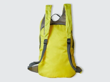  Unisex Sarı Katlanabilir Sırt Çantası