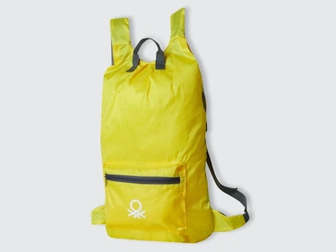 Unisex Sarı Katlanabilir Sırt Çantası