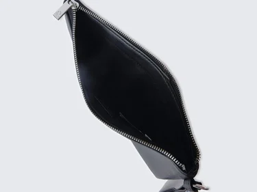  Kadın Siyah Önü Logo Detaylı Mini Askılı Yumuşak Suni Deri Cüzdan