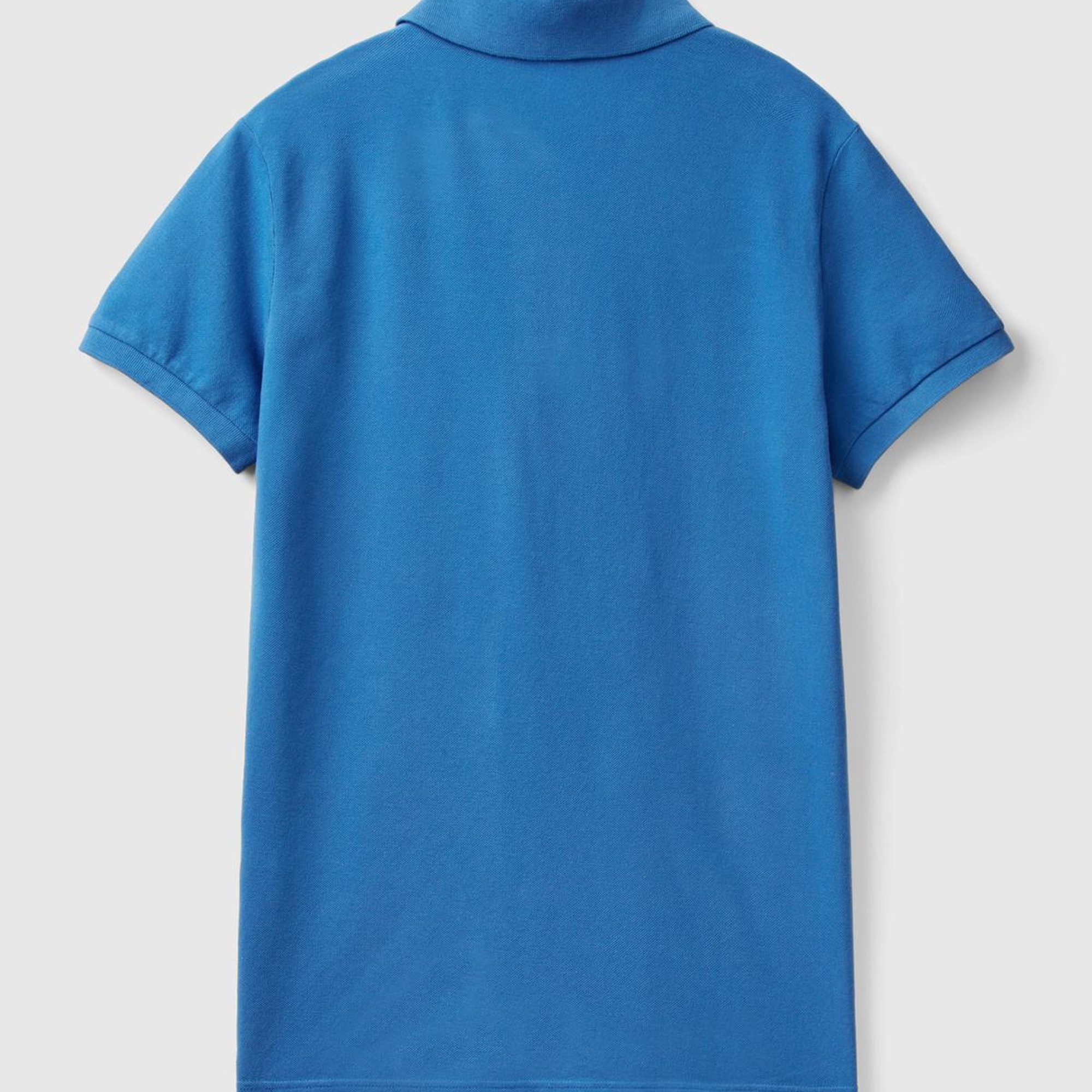 Erkek Koyu Mavi Slim Fit Kısa Kollu Polo T-Shirt