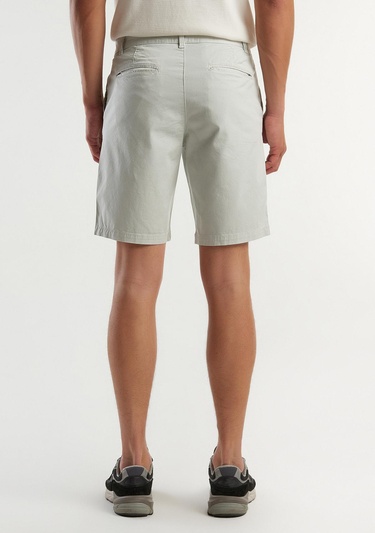  Erkek Kemik Chino Bermuda