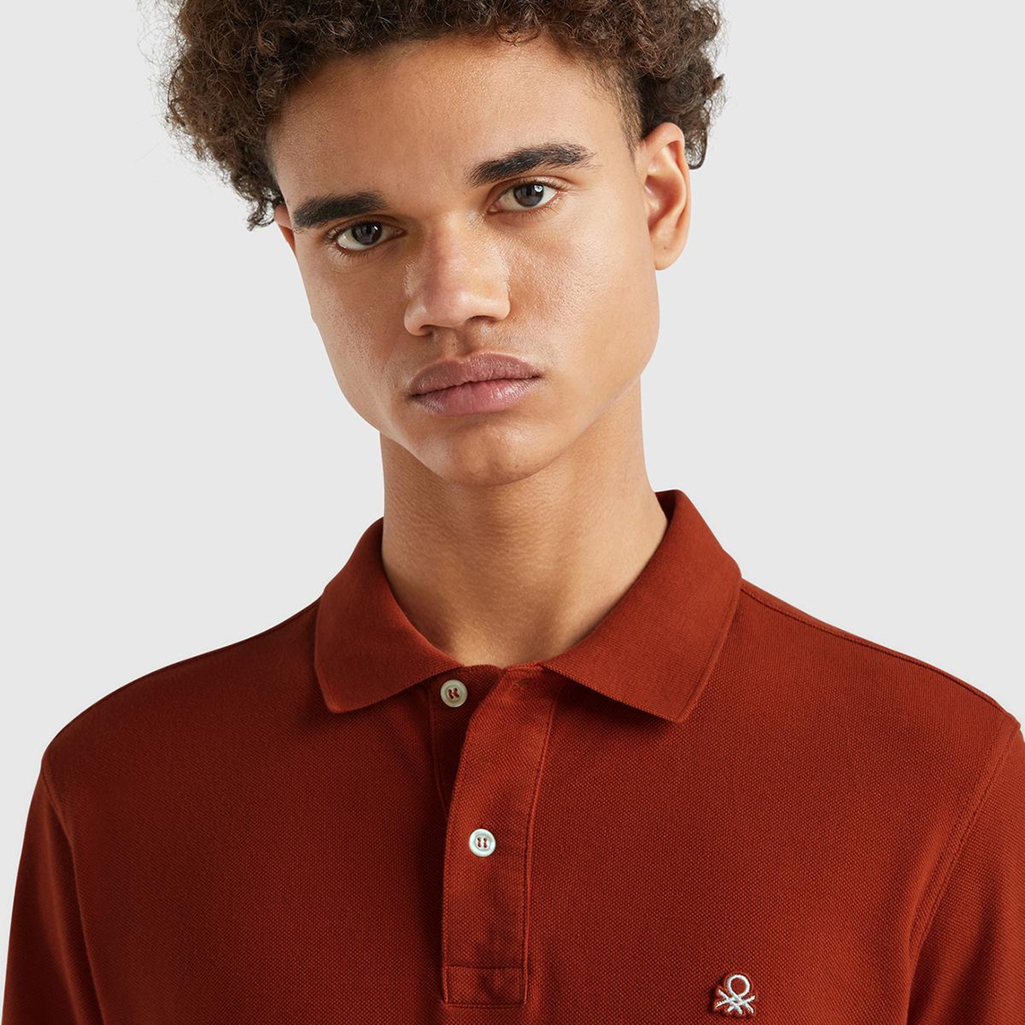 Erkek Kırmızı Regular Fit Kısa Kollu Polo T-Shirt