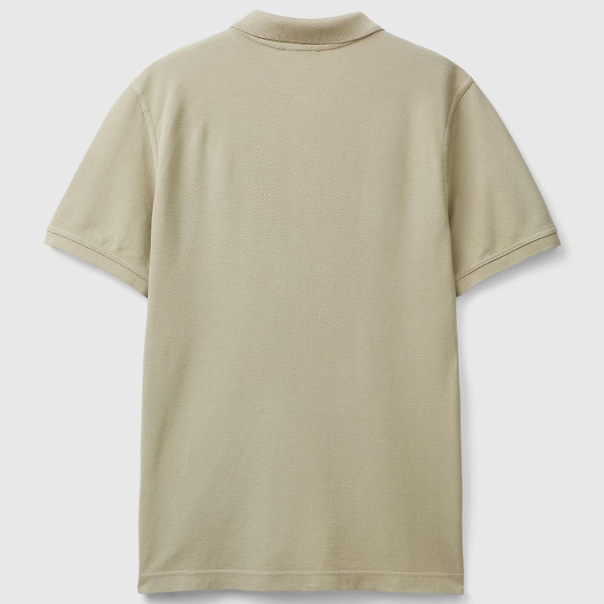 Erkek Bej Regular Fit Kısa Kollu Polo T-Shirt