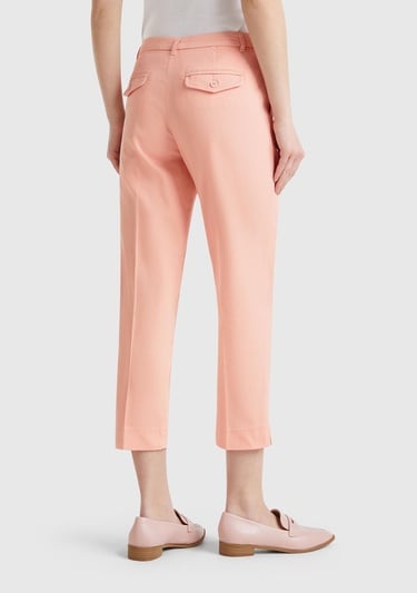  Kadın Pembe Mevsimlik Chino Pantolon