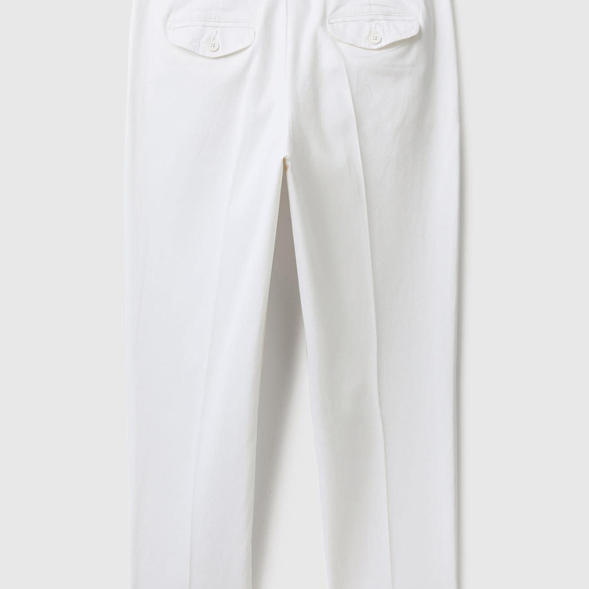 Kadın Beyaz Mevsimlik Chino Pantolon