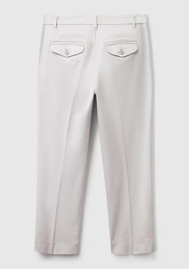  Kadın Gri Mevsimlik Chino Pantolon