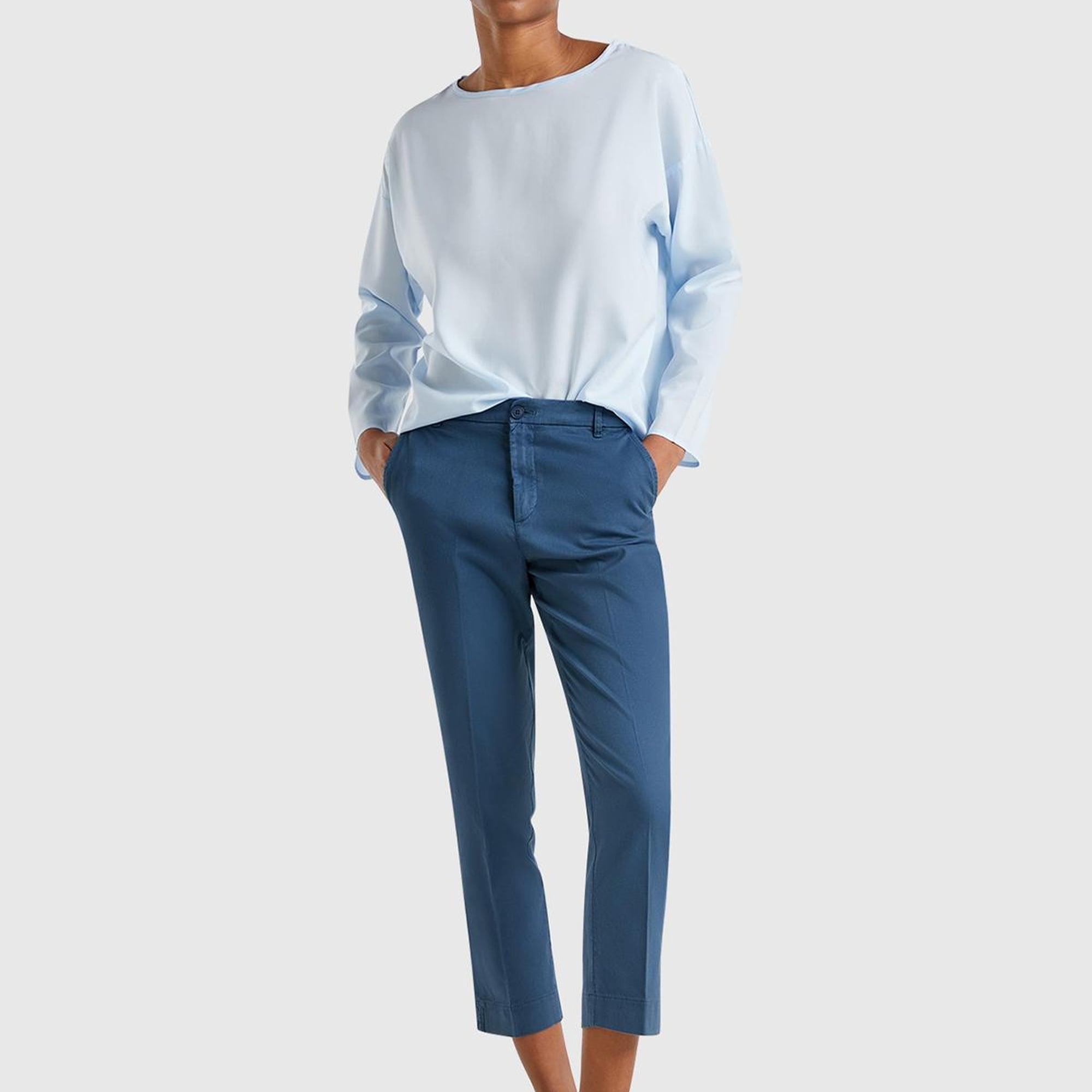 Kadın Denim Mevsimlik Chino Pantolon