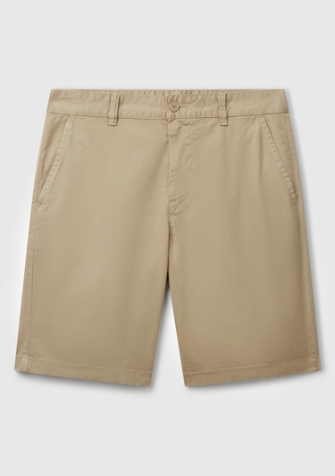  Erkek Haki Chino Bermuda