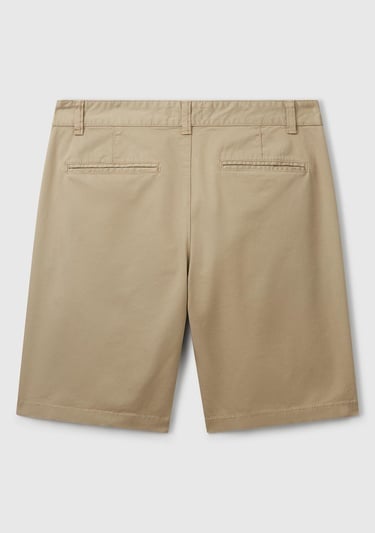  Erkek Haki Chino Bermuda