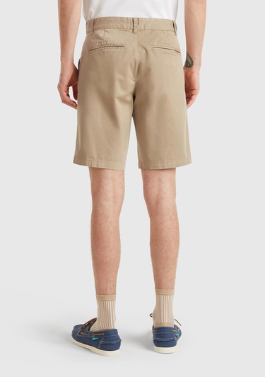  Erkek Bej Chino Bermuda