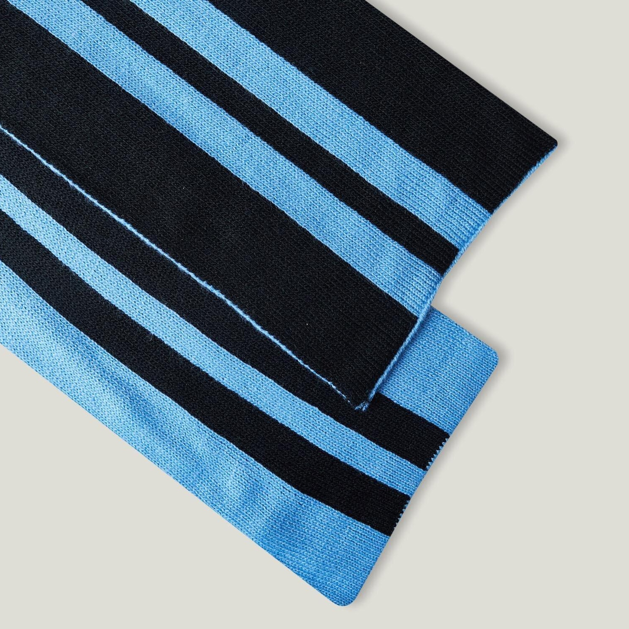 Erkek Çocuk Mavi Çizgili Atkı