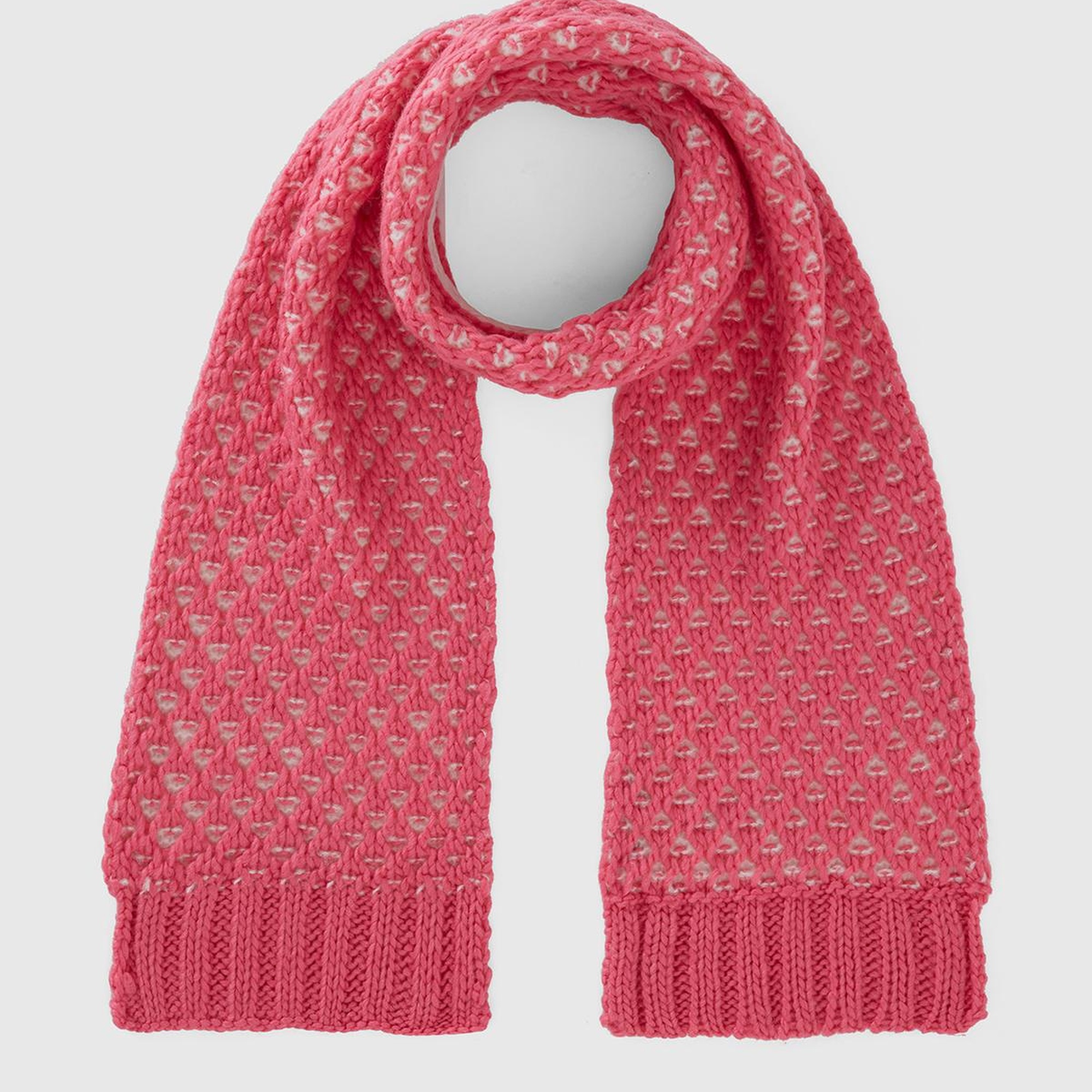 Kız Çocuk Fuşya Atkı