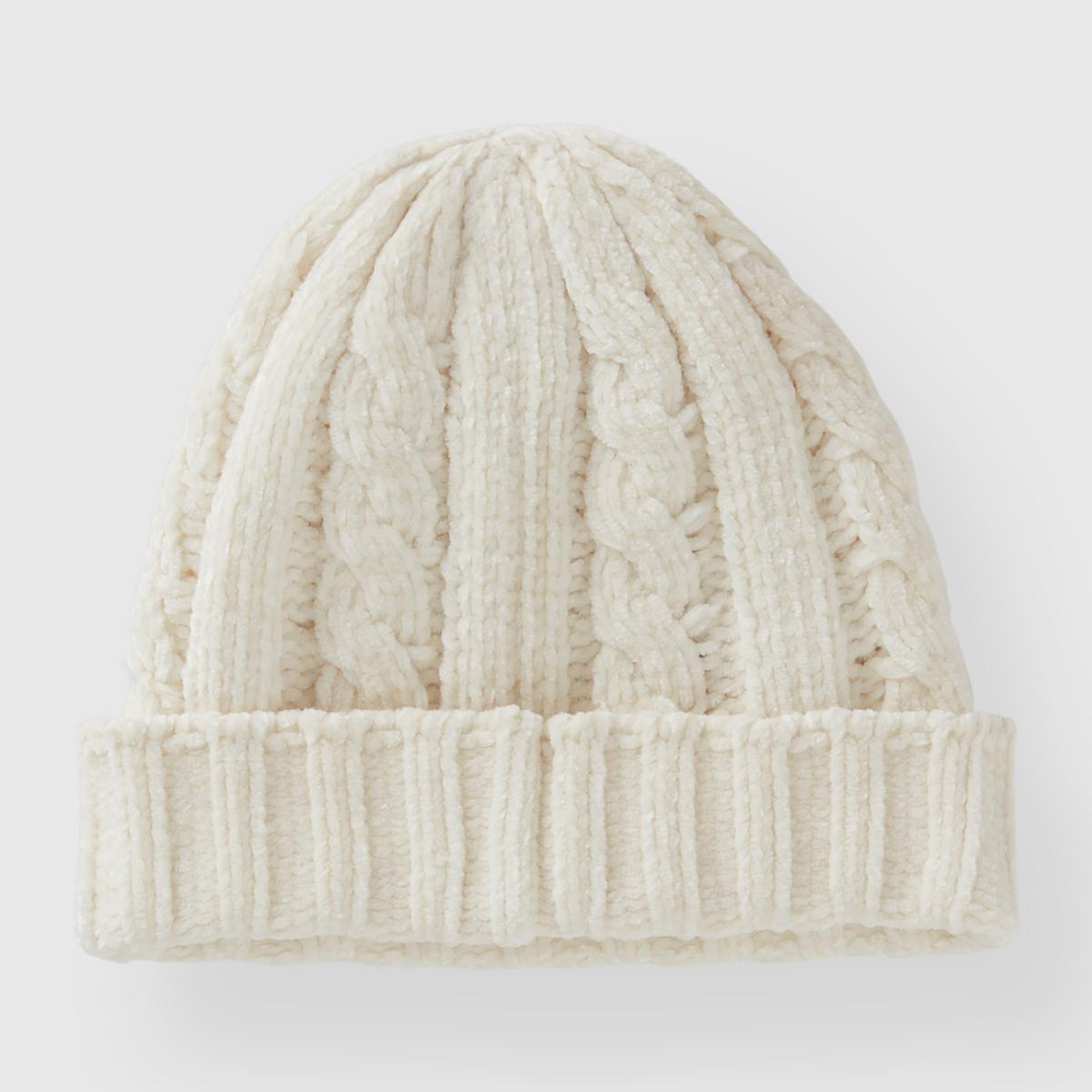 Erkek Çocuk Krem Örgü Bere