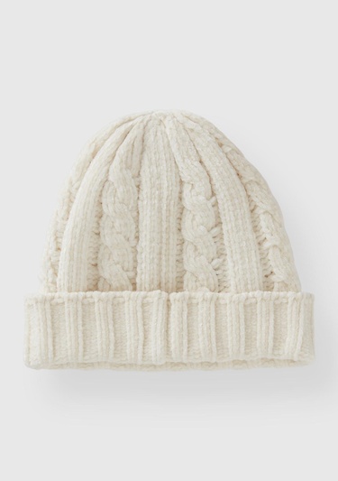  Erkek Çocuk Krem Örgü Bere