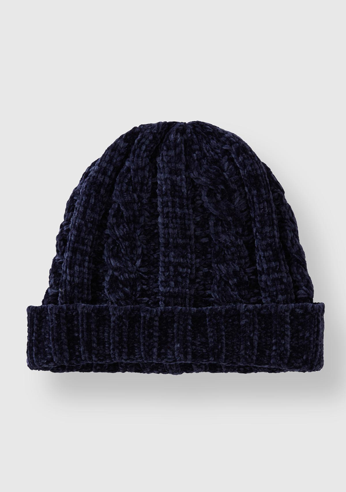  Erkek Çocuk Lacivert Örgü Bere