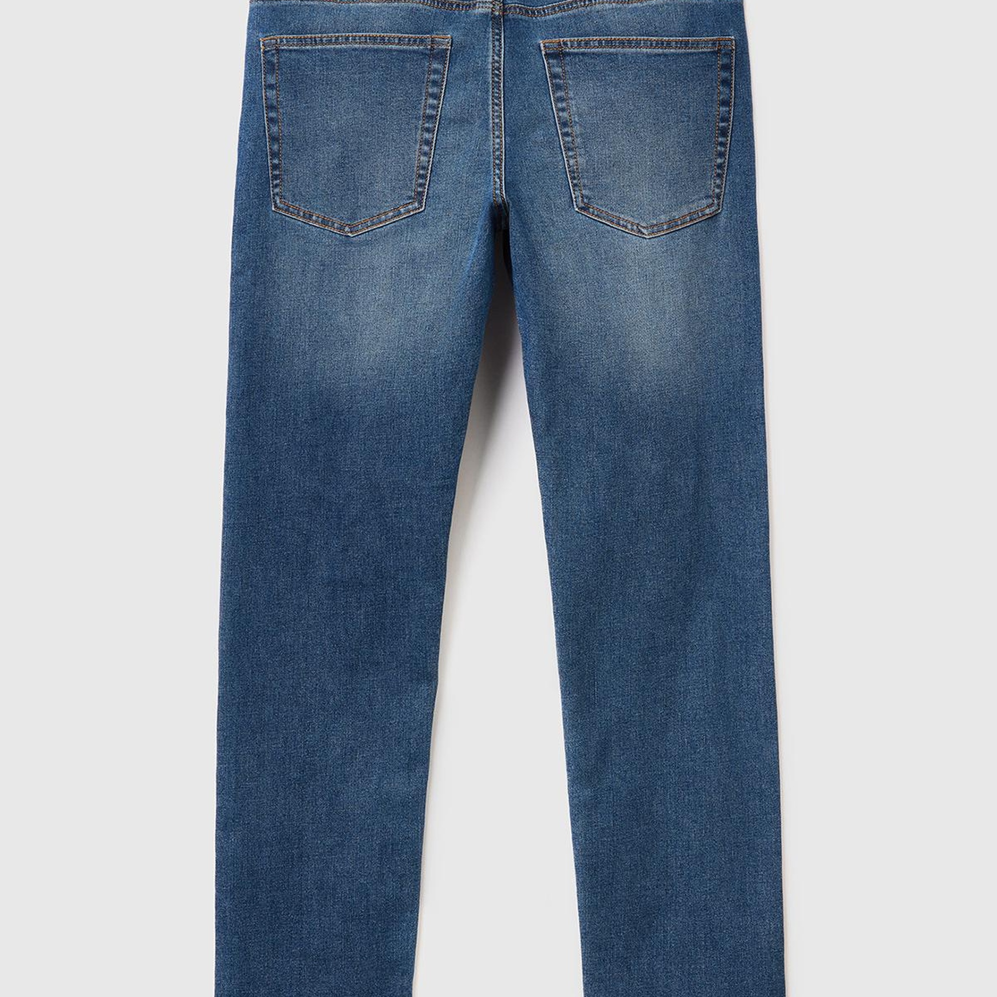 Erkek Koyu Mavi  Slim Fit Jean Pantolon