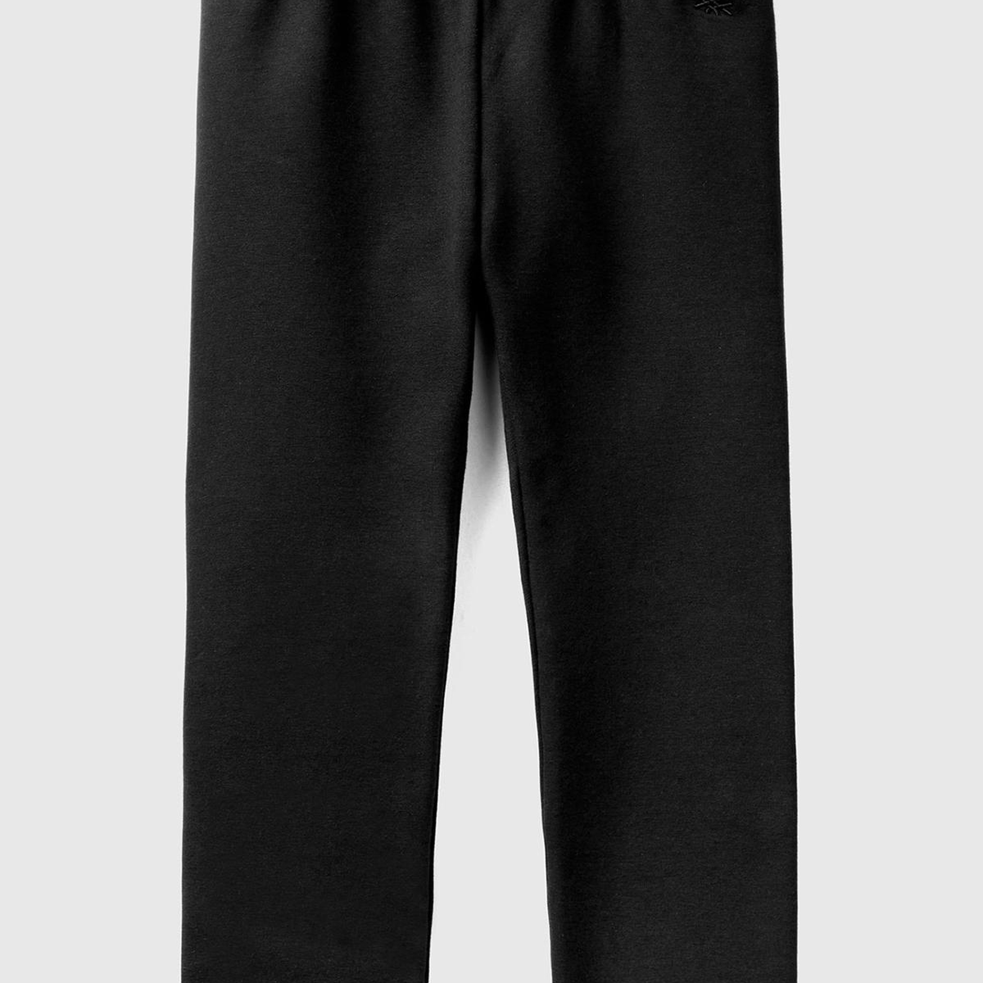 Kız Çocuk Siyah Benetton Logolu Tayt