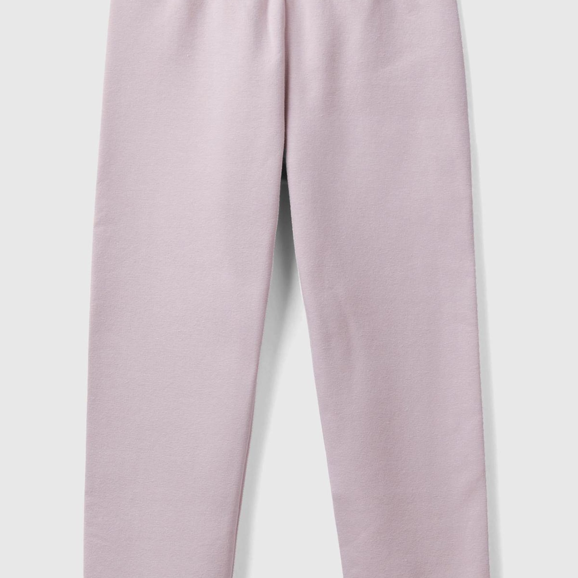 Kız Çocuk Gül Kurusu Benetton Logolu Tayt